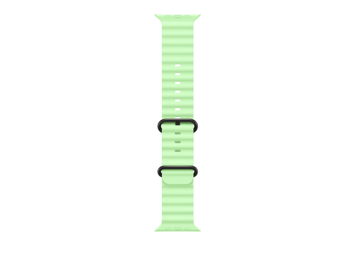 49 mm Ocean Armband Neongrün - Titan Schwarz