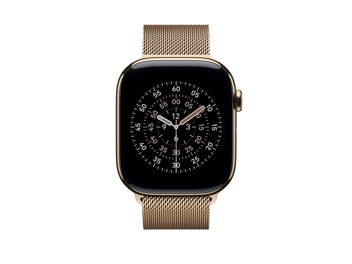46 mm Milanaise Armband Gold – M/L
