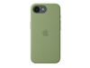 iPhone 17e Silikon Case mit MagSafe – Hellmoosgrün