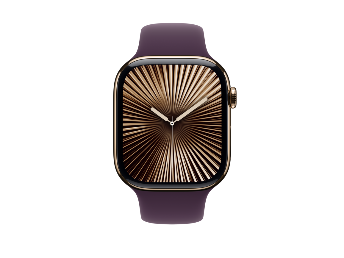 46 mm Sportarmband Pflaume – S/M
