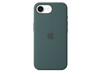 iPhone 16e Silikon Case − Seegrün