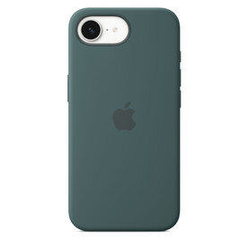 iPhone 16e Silikon Case − Seegrün