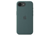 iPhone 16e Silikon Case − Seegrün