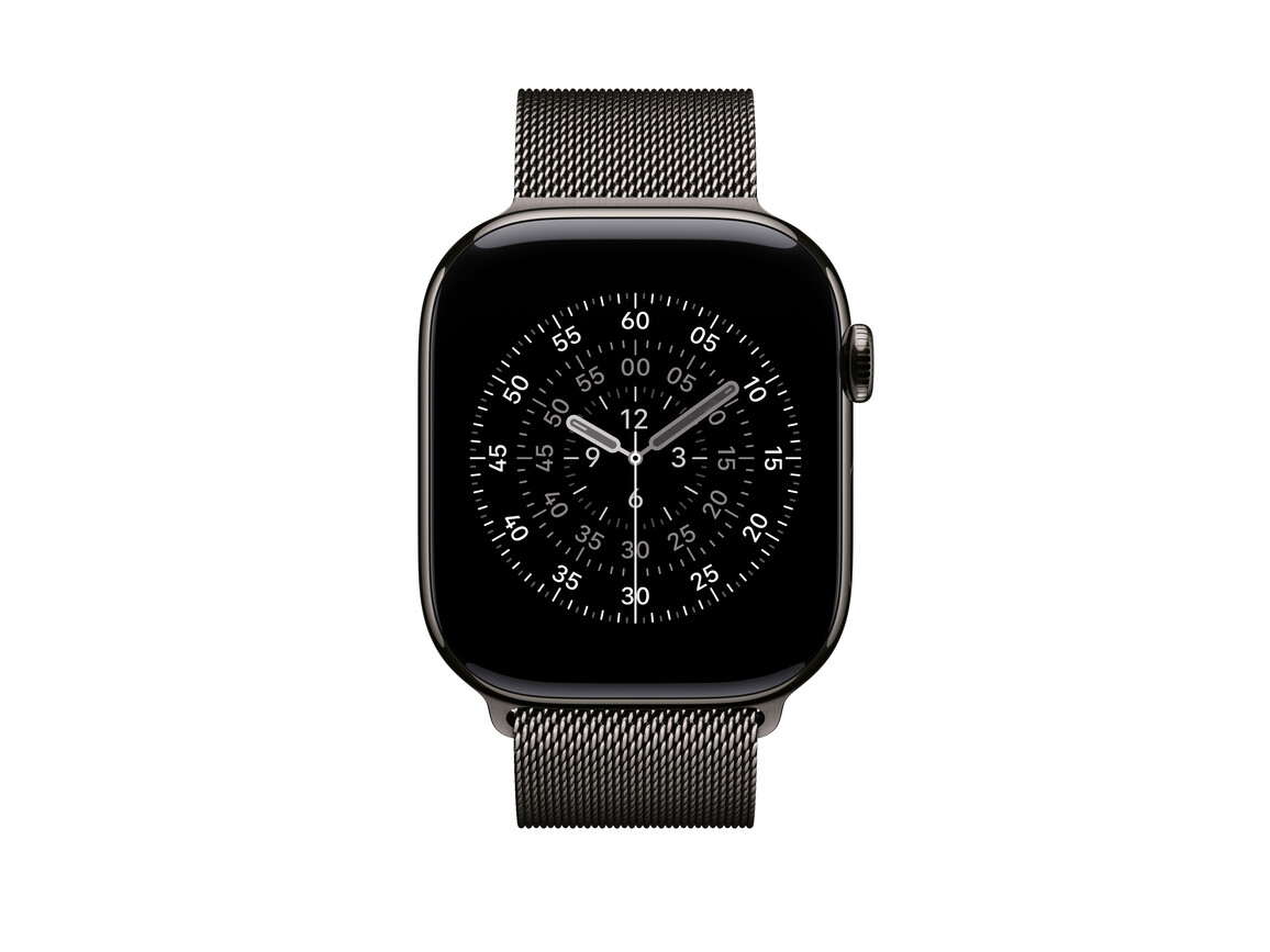 46 mm Milanaise Armband Schiefer – M/L