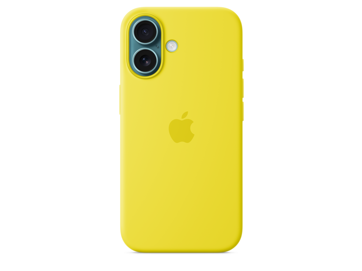iPhone 16 Silikon Case mit MagSafe – Sternfrucht