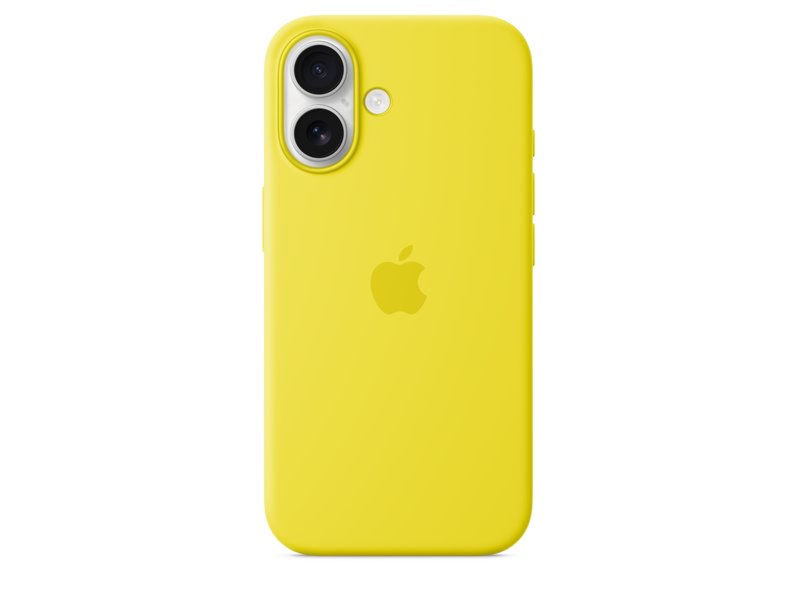 iPhone 16 Silikon Case mit MagSafe – Sternfrucht