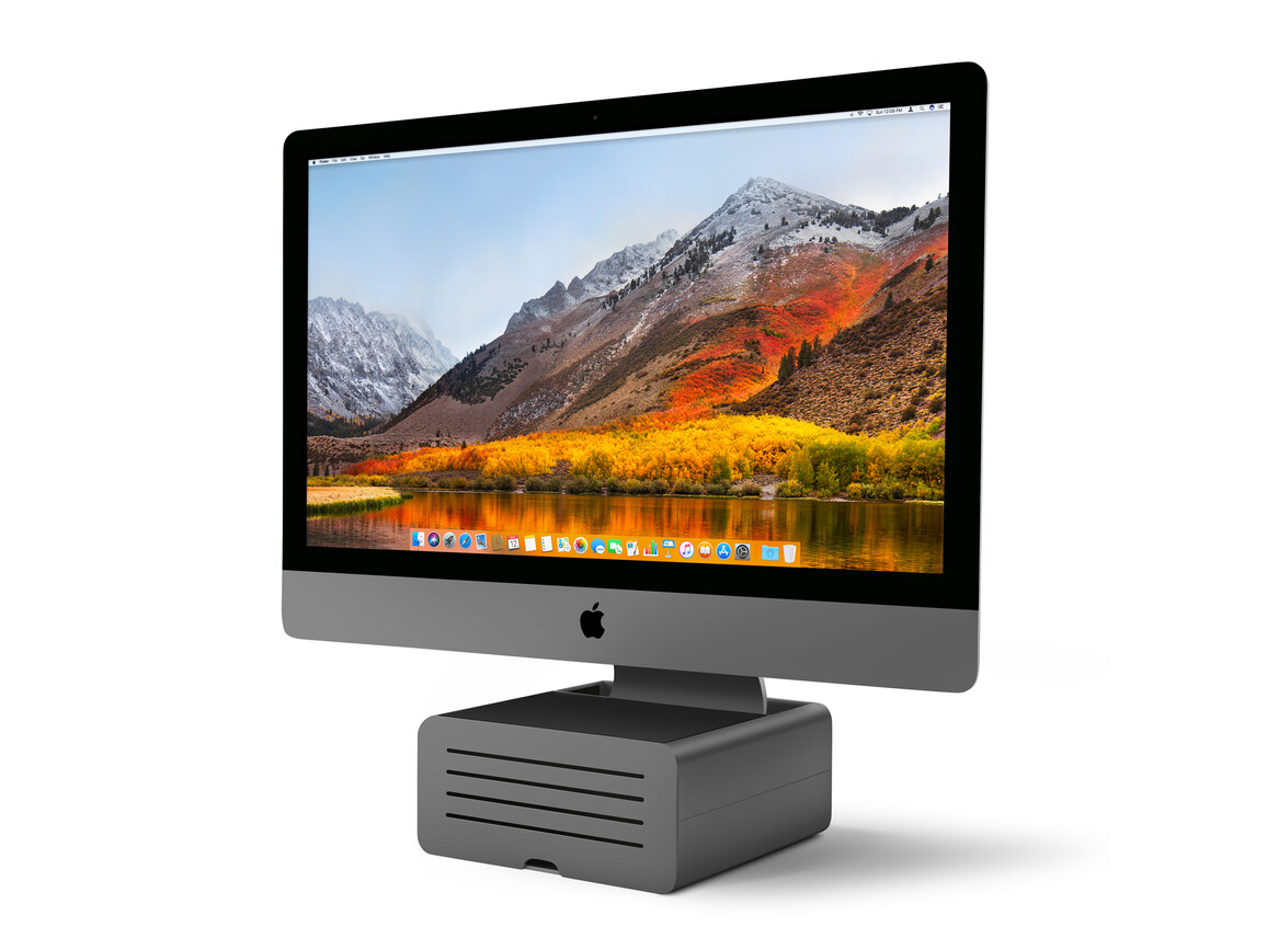 Twelve South HiRise Pro für iMac und Displays, gunmetal Twelve South HiRise Pro für iMac und Displays, gunmetal