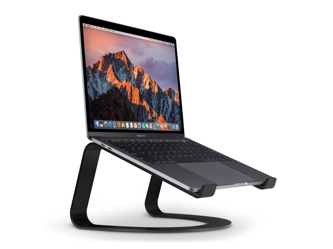 Twelve South Curve Aluminum Ständer für MacBooks und Notebooks, schwarz